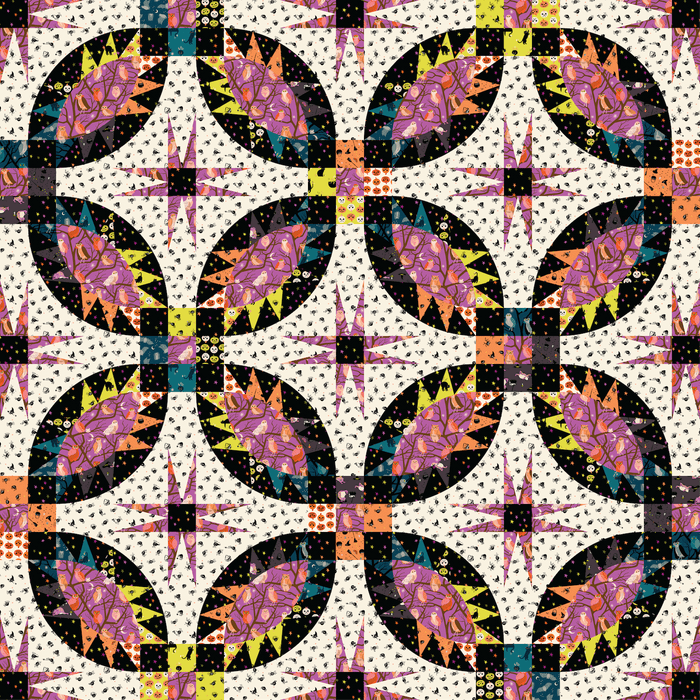PRE - ORDER Ruby Star Society Collaboration - Always & Forever Quilt Kit featuring Freaky Familiar - June 2026 - Modern Fabric Shoppe