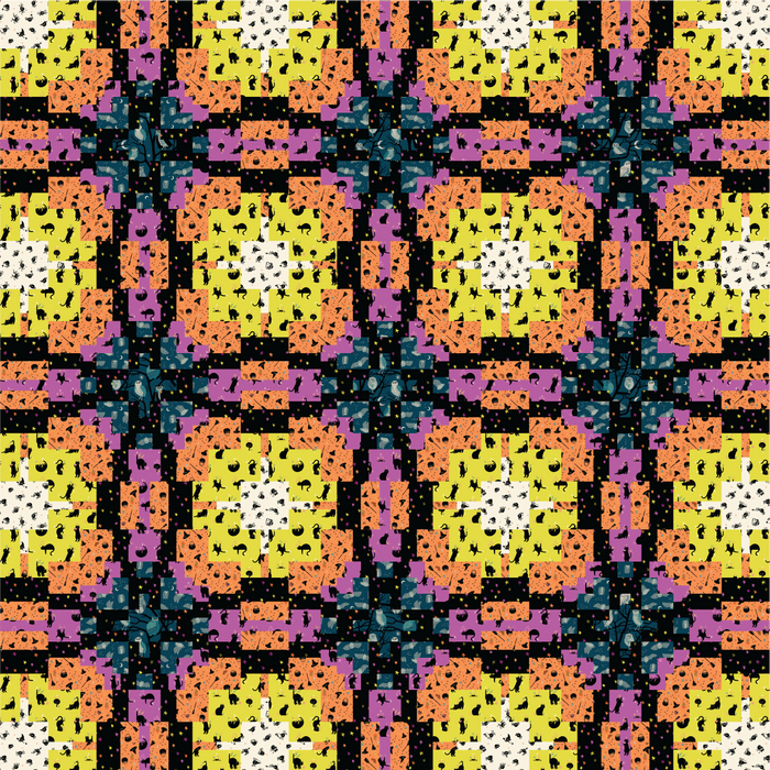 PRE - ORDER Ruby Star Society Collaboration - Hello Dolly Quilt Kit featuring Freaky Familiar - June 2026 - Modern Fabric Shoppe