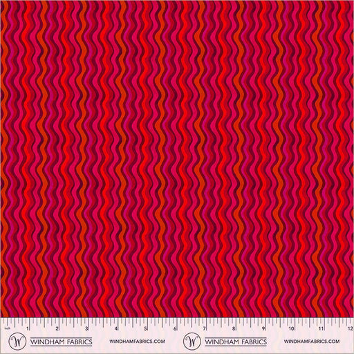 PRE-Order Sally Kelly- Celestial Skies- Atlas 55843D-4-Red- Half Yard- May 2027 - Modern Fabric Shoppe