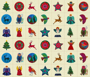 PRE-Order Sally Kelly- Celestial Skies- Celestine Blocks 55838D-2-Cream-Multi- 18" x 43" May 2027 (Copy) - Modern Fabric Shoppe