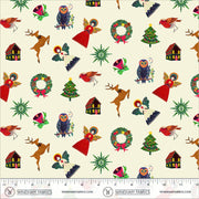 PRE-Order Sally Kelly- Celestial Skies- Pandora 55841D-2-Cream-Multi- Half Yard- May 2027 - Modern Fabric Shoppe