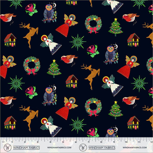 PRE-Order Sally Kelly- Celestial Skies- Pandora 55841D-3-NIght-Multi- Half Yard- May 2027 - Modern Fabric Shoppe