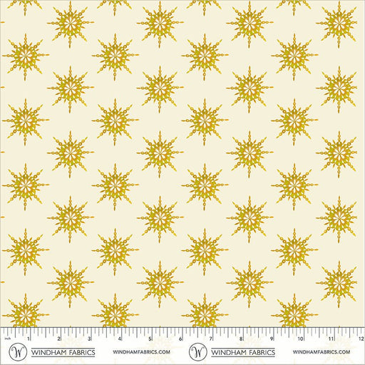 PRE-Order Sally Kelly- Celestial Skies- Starburst 55846DM-11-Cream/Gold- Half Yard- May 2027 - Modern Fabric Shoppe