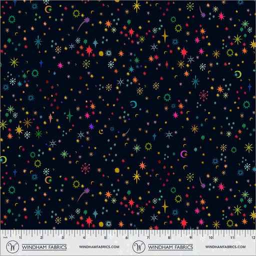 PRE-Order Sally Kelly- Celestial Skies- Stella Sky 55847D-3-Night-Multi- Half Yard- May 2027 - Modern Fabric Shoppe