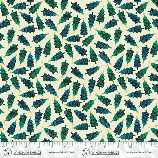 PRE-Order Sally Kelly- Celestial Skies- Taurus 55844DM-6-Cream/Green- Half Yard- May 2027 - Modern Fabric Shoppe