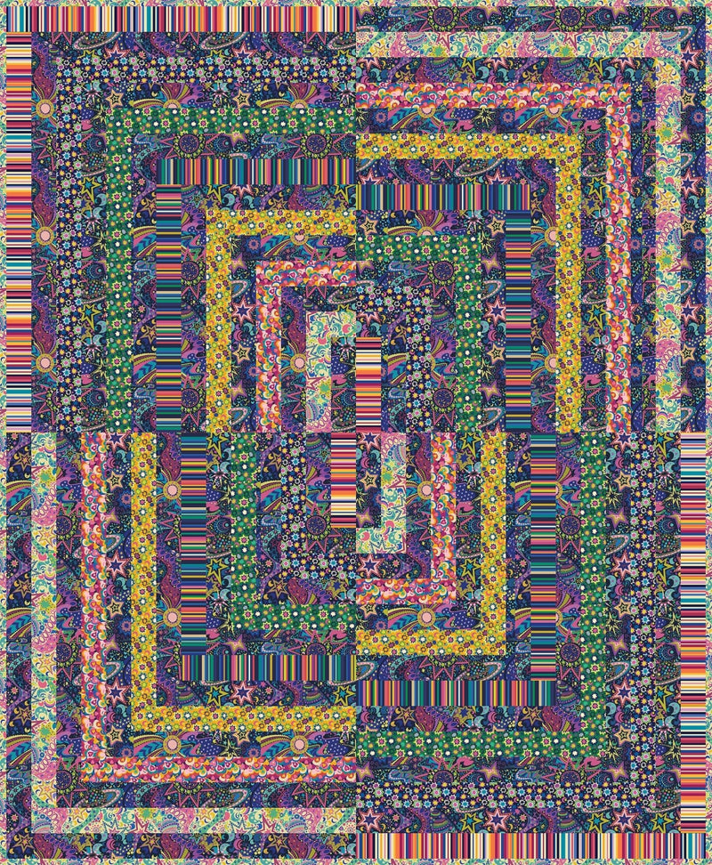 PRE-Order Sally Kelly- Cosmic Dream Quilt Kit featuring Cosmos- November 2026 - Modern Fabric Shoppe