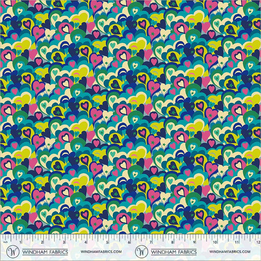 PRE-Order Sally Kelly- Cosmos- Blue Light 55151D-3 - Half Yard- November 2026 - Modern Fabric Shoppe