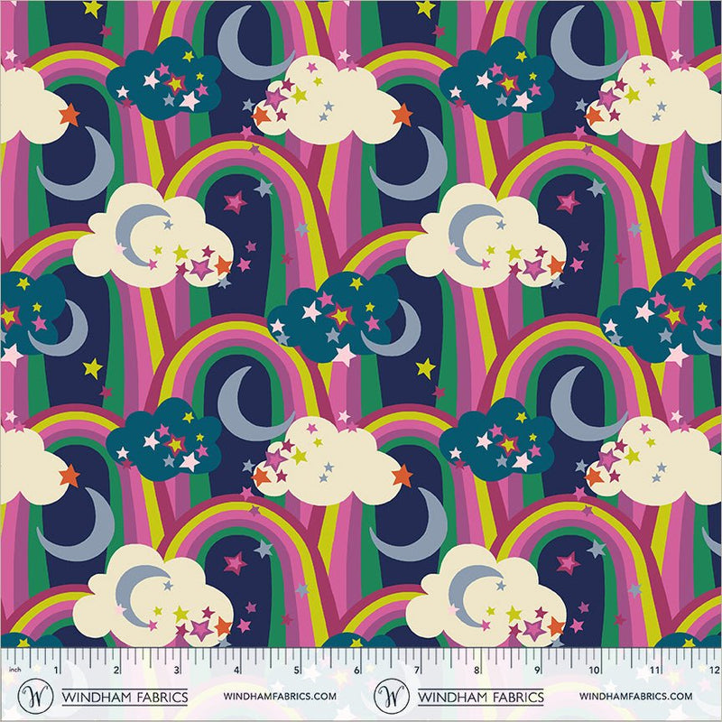 PRE-Order Sally Kelly- Cosmos- Deep Space 55150D-1 - Half Yard- November 2026 - Modern Fabric Shoppe