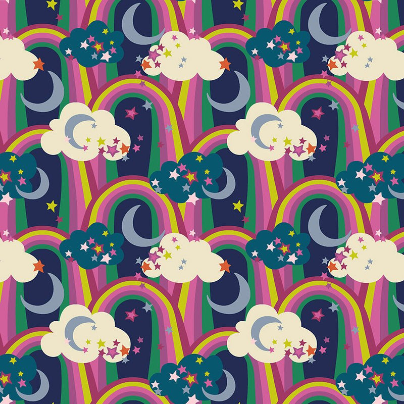 PRE-Order Sally Kelly- Cosmos- Deep Space 55150D-1 - Half Yard- November 2026 - Modern Fabric Shoppe