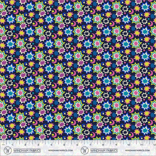 PRE-Order Sally Kelly- Cosmos- Deep Space 55152D-1 - Half Yard- November 2026 - Modern Fabric Shoppe