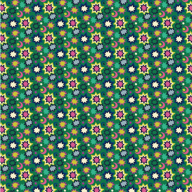 PRE-Order Sally Kelly- Cosmos- Martian 55152D-5 - Half Yard- November 2026 - Modern Fabric Shoppe