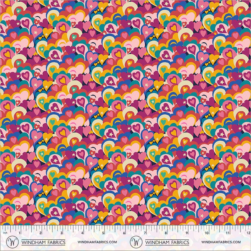 PRE-Order Sally Kelly- Cosmos- Red Light 55151D-4 - Half Yard- November 2026 - Modern Fabric Shoppe