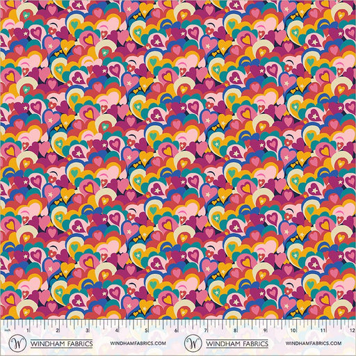 PRE-Order Sally Kelly- Cosmos- Red Light 55151D-4 - Half Yard- November 2026 - Modern Fabric Shoppe