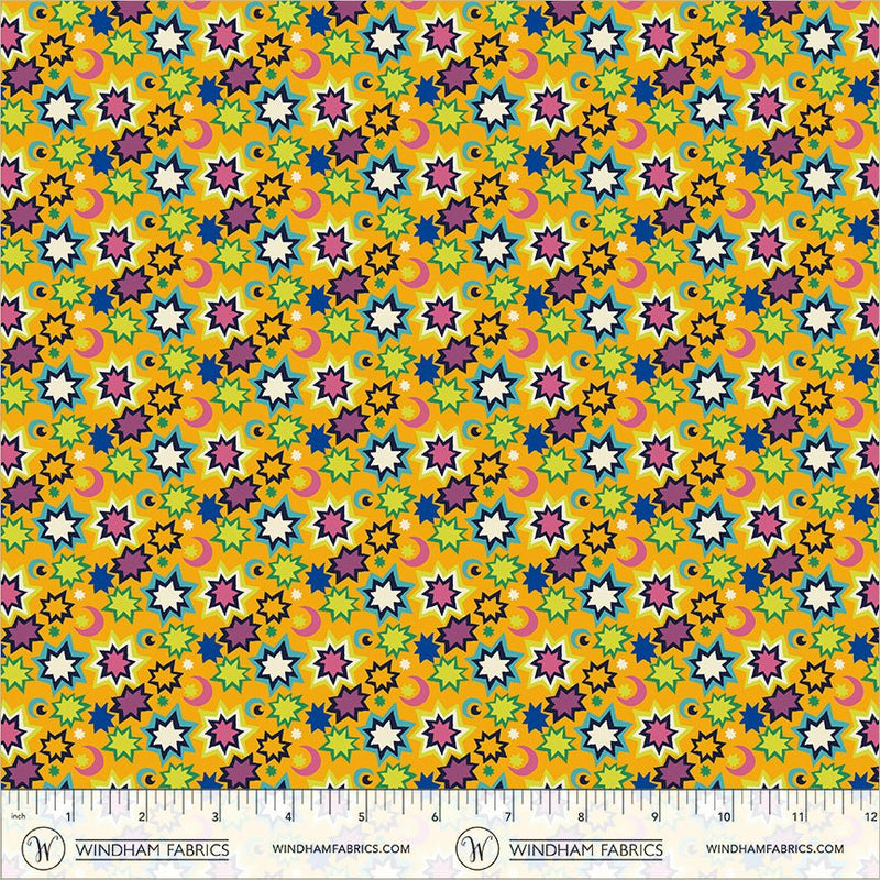 PRE-Order Sally Kelly- Cosmos- Sun 55152D-6 - Half Yard- November 2026 - Modern Fabric Shoppe