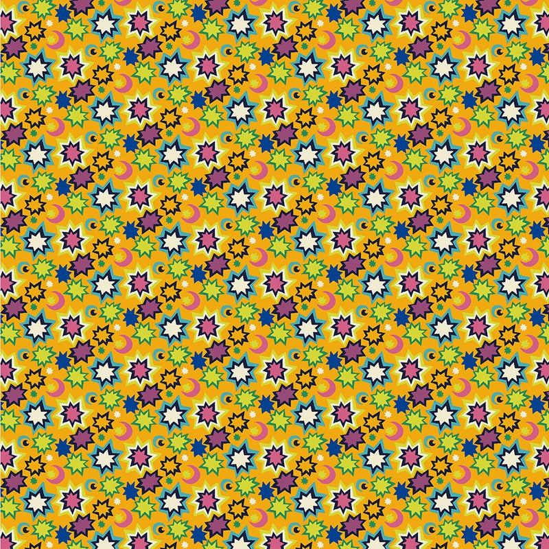 PRE-Order Sally Kelly- Cosmos- Sun 55152D-6 - Half Yard- November 2026 - Modern Fabric Shoppe