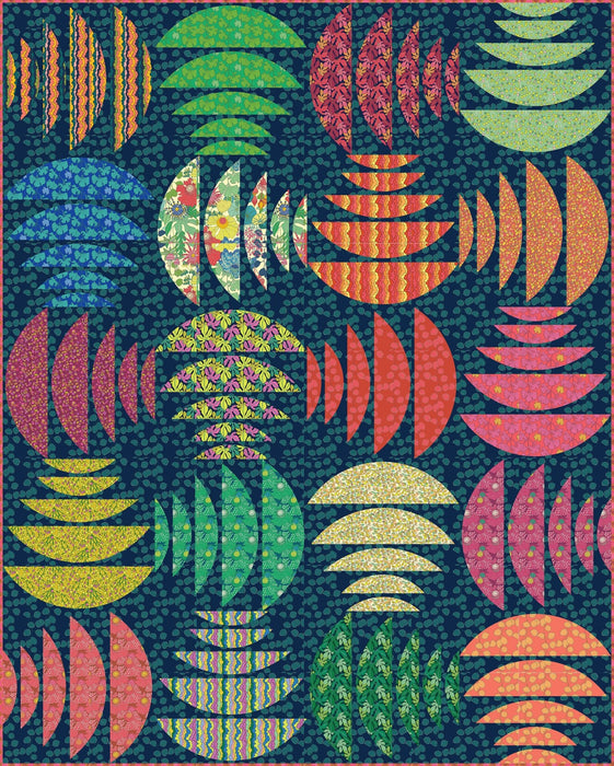 PRE - Order Sally Kelly - Nestle Quilt Kit featuring Sunshine - April 2026 - Modern Fabric Shoppe