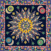 PRE-Order Sally Kelly- Shooting Star Quilt Kit featuring Cosmos- November 2026 - Modern Fabric Shoppe
