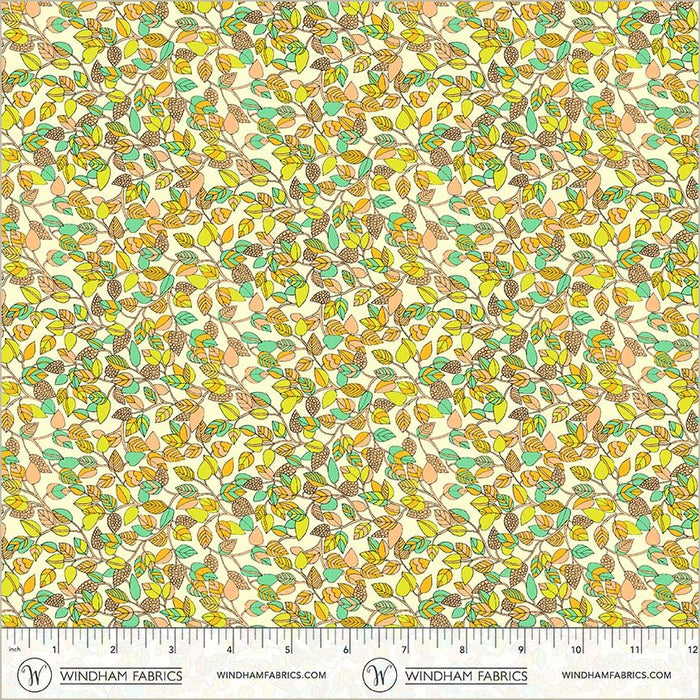 PRE - Order Sally Kelly - Sunshine - Hebe 54981D - 2 Cream Half Yard - April 2026 - Modern Fabric Shoppe