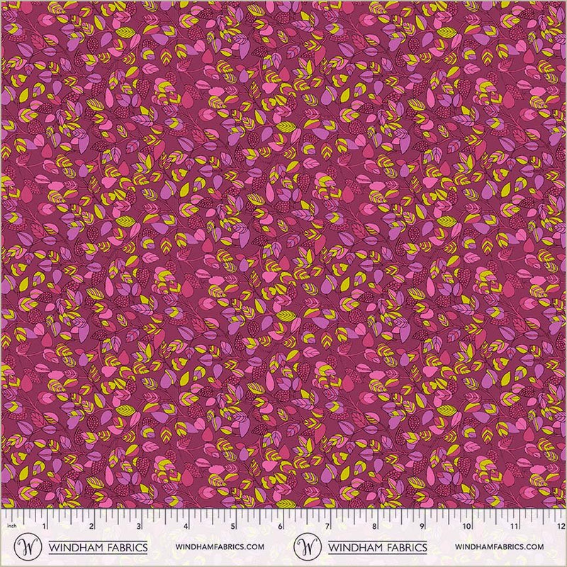 PRE - Order Sally Kelly - Sunshine - Hebe 54981D - 3 Plum Half Yard - April 2026 - Modern Fabric Shoppe