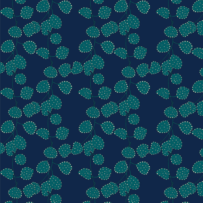PRE - Order Sally Kelly - Sunshine - Honesty 54979D - 1 Indigo Half Yard - April 2026 - Modern Fabric Shoppe