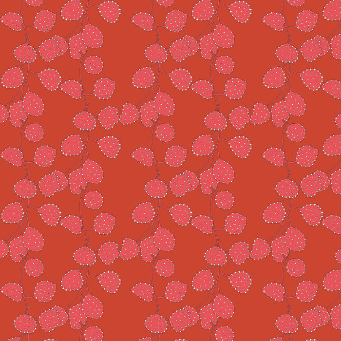 PRE - Order Sally Kelly - Sunshine - Honesty 54979D - 4 Crimson Half Yard - April 2026 - Modern Fabric Shoppe