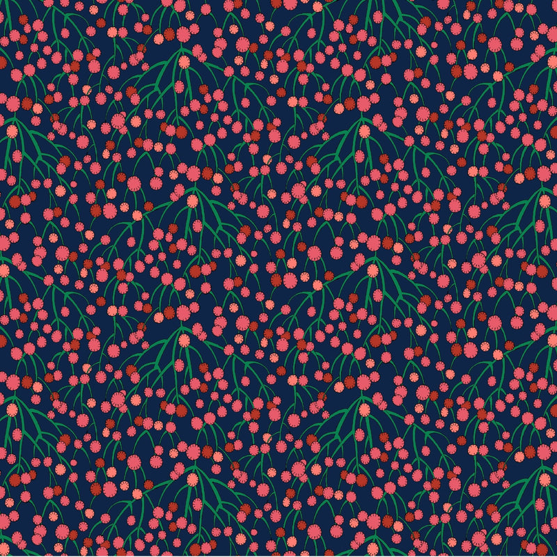 PRE - Order Sally Kelly - Sunshine - Huckleberry 54980D - 1 Indigo Half Yard - April 2026 - Modern Fabric Shoppe