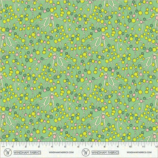 PRE - Order Sally Kelly - Sunshine - Huckleberry 54980D - 13 Mint Half Yard - April 2026 - Modern Fabric Shoppe