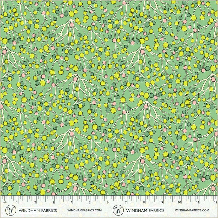 PRE - Order Sally Kelly - Sunshine - Huckleberry 54980D - 13 Mint Half Yard - April 2026 - Modern Fabric Shoppe