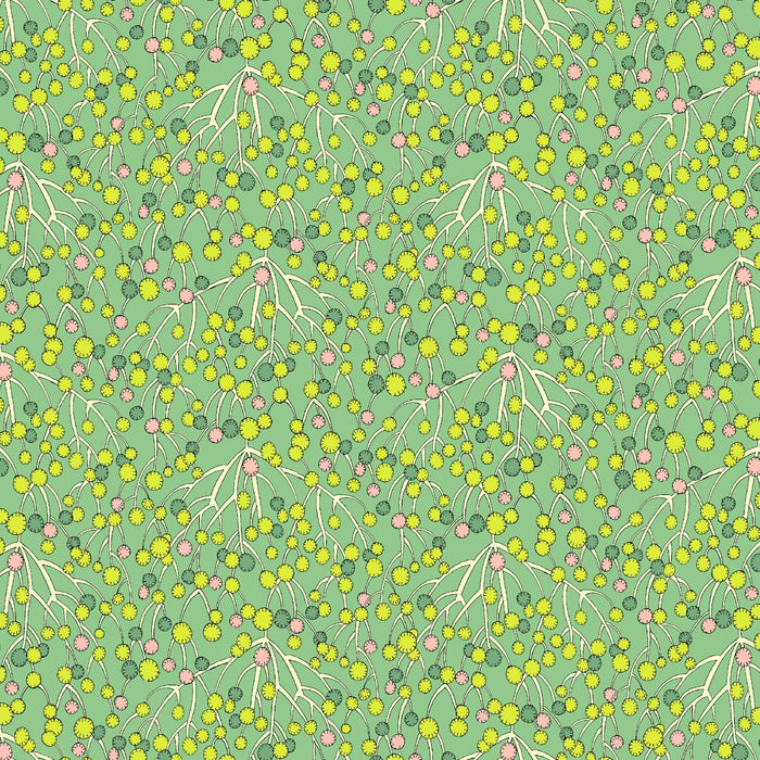PRE - Order Sally Kelly - Sunshine - Huckleberry 54980D - 13 Mint Half Yard - April 2026 - Modern Fabric Shoppe