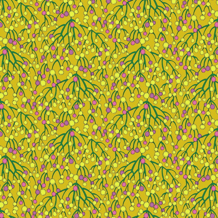 PRE - Order Sally Kelly - Sunshine - Huckleberry 54980D - 14 Chartreuse Half Yard - April 2026 - Modern Fabric Shoppe