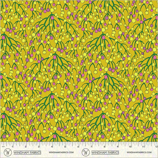 PRE - Order Sally Kelly - Sunshine - Huckleberry 54980D - 14 Chartreuse Half Yard - April 2026 - Modern Fabric Shoppe