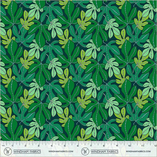 PRE - Order Sally Kelly - Sunshine - Monstera 54976D - 6 Forest - Half Yard - April 2026 - Modern Fabric Shoppe