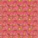 PRE - Order Sally Kelly - Sunshine - Polka Flower 54975D - 4 Crimson - Half Yard - April 2026 - Modern Fabric Shoppe