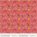 PRE - Order Sally Kelly - Sunshine - Polka Flower 54975D - 4 Crimson - Half Yard - April 2026 - Modern Fabric Shoppe