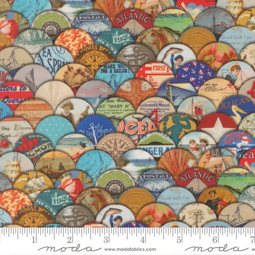 PRE - ORDER Saltwater by Cathy Holden - Nautical 39572 11 - Half Yard - March 2026 - Modern Fabric Shoppe