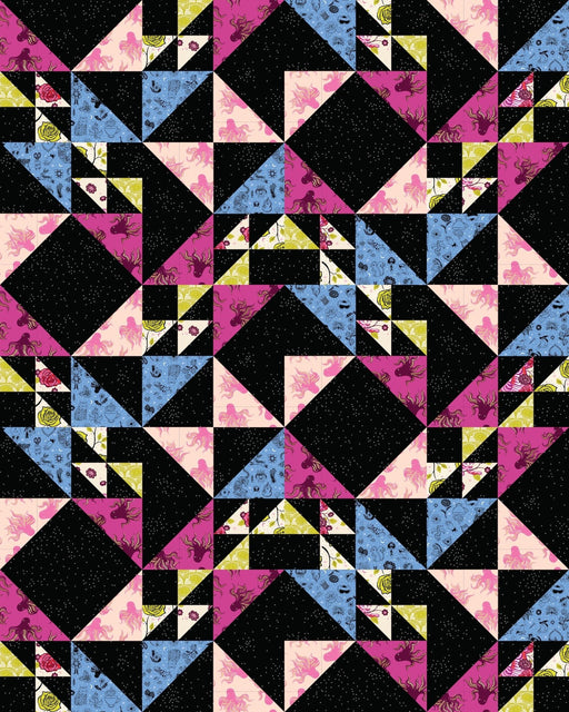 PRE - ORDER Sarah Watts - Bird Hill Quilt Kit featuring Ink Shop - October 2026 - Modern Fabric Shoppe