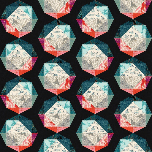 PRE - ORDER Sarah Watts - Crystal Creek Quilt Kit featuring Fire Glow - April 2026 - Modern Fabric Shoppe