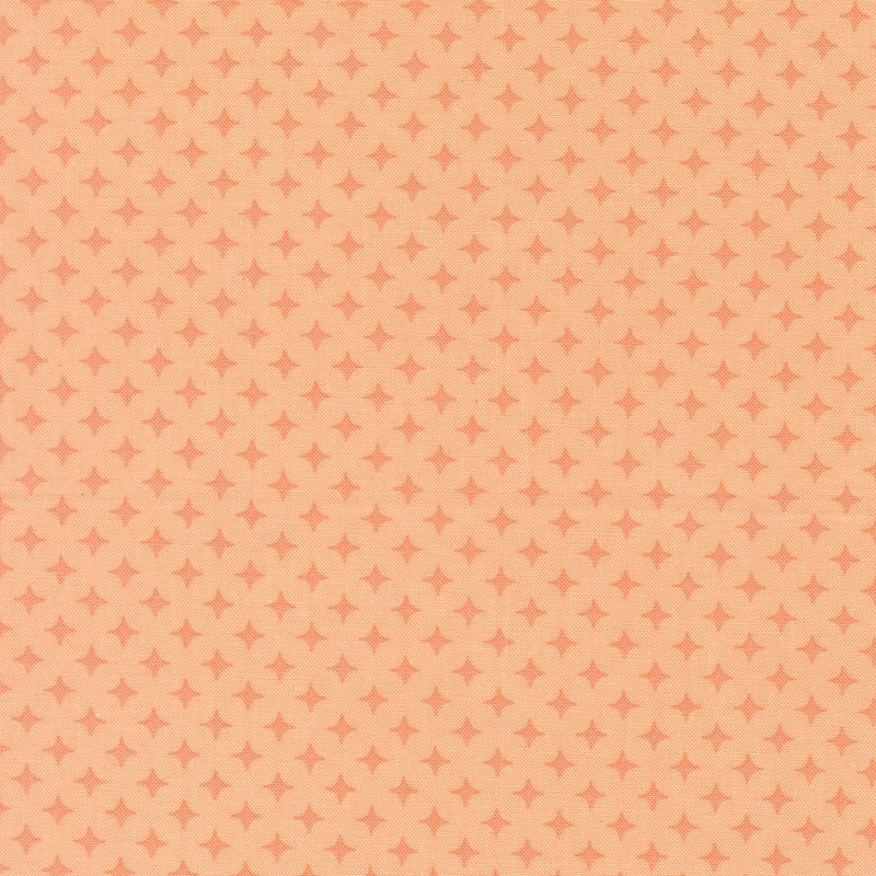 PRE - Order Scenery by Elizabeth Hartman - Diamonds Cantaloupe 51275 19 - Half Yard - May 2026 - Modern Fabric Shoppe