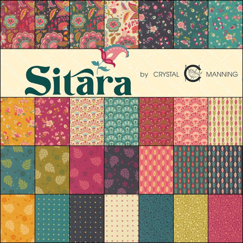 PRE - Order Sitara by Crystal Manning - Fat Quarter Bundle - September 2026 - Modern Fabric Shoppe