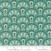 PRE - Order Sitara by Crystal Manning - Opaline Blue Chili 11983 16 - Half Yard - September 2026 - Modern Fabric Shoppe