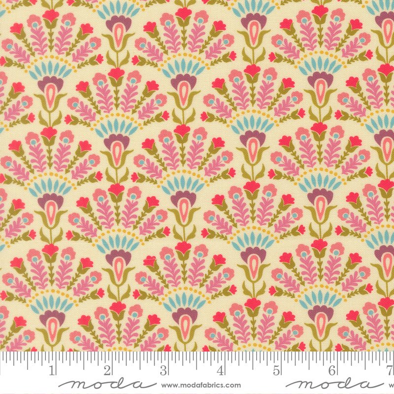 PRE - Order Sitara by Crystal Manning - Opaline Cream 11983 11 - Half Yard - September 2026 - Modern Fabric Shoppe