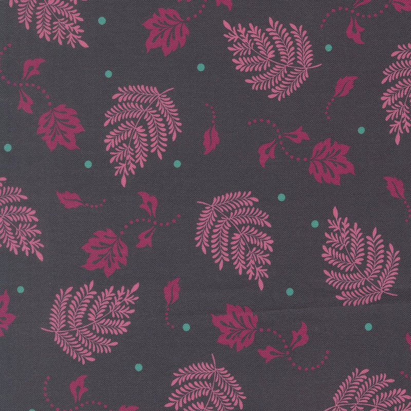 PRE - Order Sitara by Crystal Manning - Paisley Leaf Midnight 11986 12 - Half Yard - September 2026 - Modern Fabric Shoppe