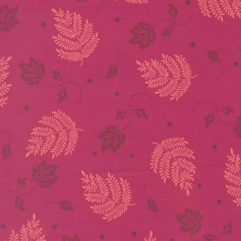 PRE - Order Sitara by Crystal Manning - Paisley Leaf Pomegranate 11986 24 - Half Yard - September 2026 - Modern Fabric Shoppe