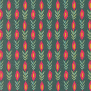 PRE - Order Sitara by Crystal Manning - Vines Dark Teal 11984 14 - Half Yard - September 2026 - Modern Fabric Shoppe