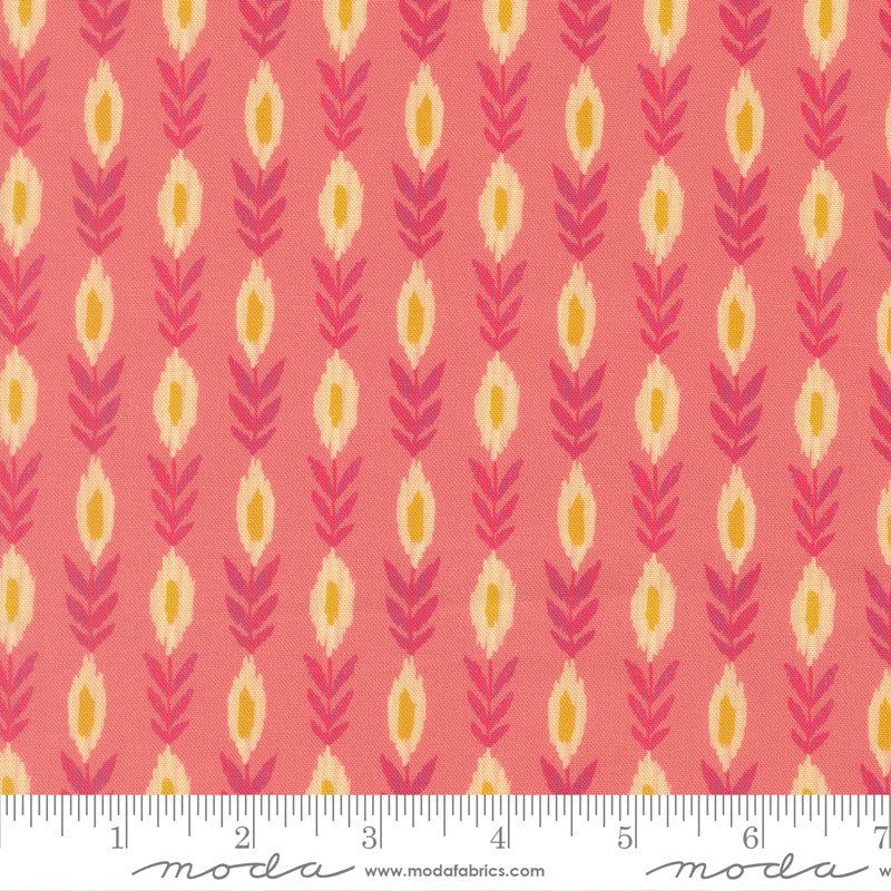 PRE - Order Sitara by Crystal Manning - Vines Rose 11984 25 - Half Yard - September 2026 - Modern Fabric Shoppe