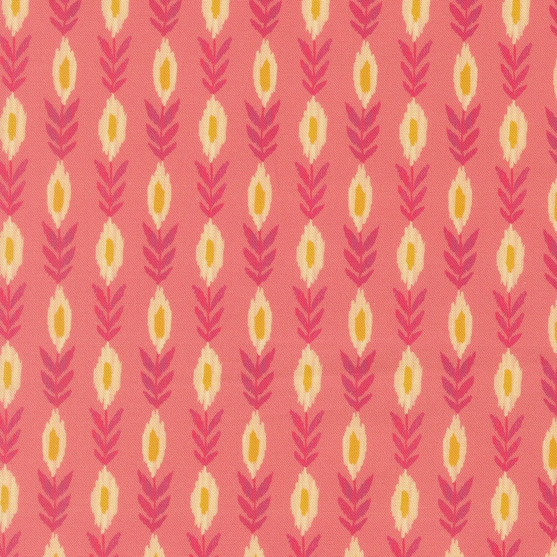 PRE - Order Sitara by Crystal Manning - Vines Rose 11984 25 - Half Yard - September 2026 - Modern Fabric Shoppe