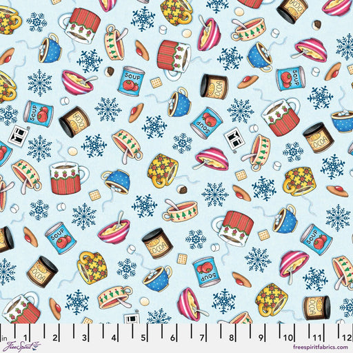 PRE - Order Snow Days by Mary Engelbreit - Cozy Cupboard PWMY033.MULTI - Half Yard June 2026 - Modern Fabric Shoppe