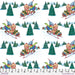 PRE - Order Snow Days by Mary Engelbreit - Sleddin' Spot PWMY042.WHITE - Half Yard June 2026 - Modern Fabric Shoppe