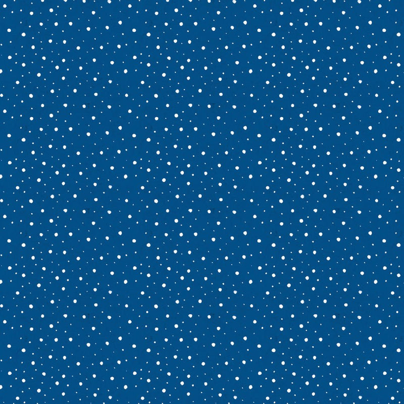 PRE - Order Snow Days by Mary Engelbreit - Snowfall PWMY040.BLUE - Half Yard June 2026 - Modern Fabric Shoppe