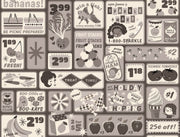 PRE-Order Sparkle Shopper by Melody Miller- Sparker Shopper RS 0125 15- Newsprint- Half Yard- March 2027 - Modern Fabric Shoppe